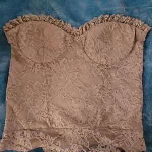 Lace Sleeveless Bodysuit